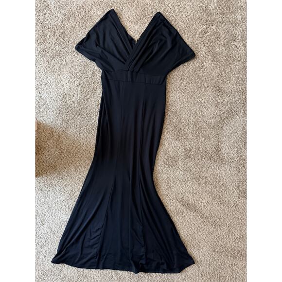 Source Unknown Dresses & Skirts - 3 for $9 Black Evening Dress EUC long Back zipper M-L